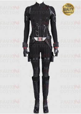Scarlett Johansson Black Widow Leather Costume